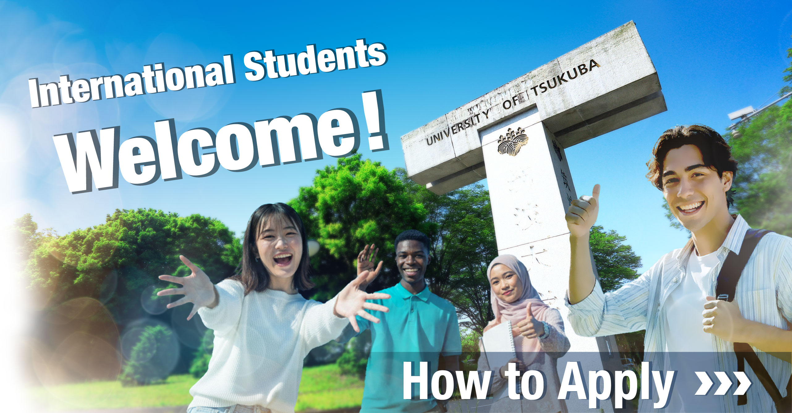 International Students Welcome!