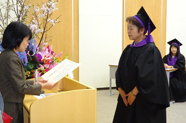 Graduate School Commencement Ceremony for AY 2014