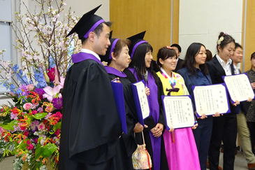Graduate School Commencement Ceremony for AY 2014