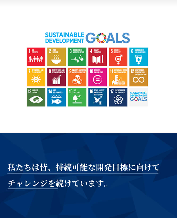 We all work towards SDGs.